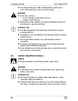 Предварительный просмотр 86 страницы Waeco MyFridge MF-6W Operating Manual