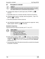 Предварительный просмотр 118 страницы Waeco MyFridge MF-6W Operating Manual