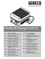 Waeco PerfectCharge IU812 Installation And Operating Manual preview