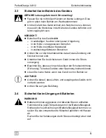 Preview for 9 page of Waeco PerfectCharge IU812 Installation And Operating Manual