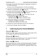 Preview for 13 page of Waeco PerfectCharge IU812 Installation And Operating Manual