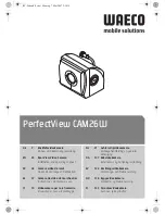 Waeco PerfectView CAM26W Installation And Operation Manual предпросмотр