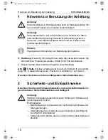 Preview for 10 page of Waeco PerfectView CAM26W Installation And Operation Manual