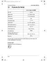 Preview for 24 page of Waeco PerfectView CAM26W Installation And Operation Manual