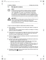 Preview for 67 page of Waeco PerfectView CAM26W Installation And Operation Manual