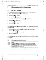 Preview for 83 page of Waeco PerfectView CAM26W Installation And Operation Manual