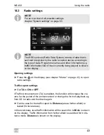 Preview for 43 page of Waeco PerfectView MC402 Installation And Operating Manual