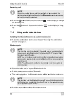 Preview for 50 page of Waeco PerfectView MC402 Installation And Operating Manual