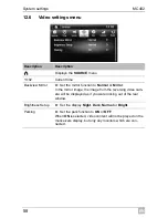 Preview for 58 page of Waeco PerfectView MC402 Installation And Operating Manual