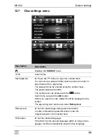 Preview for 59 page of Waeco PerfectView MC402 Installation And Operating Manual