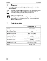 Preview for 65 page of Waeco PerfectView MC402 Installation And Operating Manual