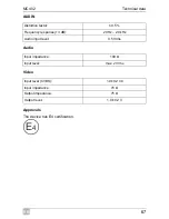 Preview for 67 page of Waeco PerfectView MC402 Installation And Operating Manual