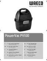 Waeco PowerVac PV-100 Instruction Manual preview