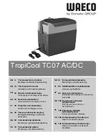 Waeco TropiCool TC-07 Installation And Operating Manual preview
