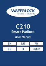 Waferlock C210 User Manual preview