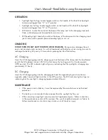 Предварительный просмотр 5 страницы Wagan 2541 User Manual