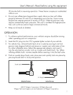 Preview for 3 page of Wagan 7312 User Manual