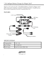 Preview for 2 page of Wagan 7402 User Manual