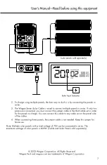 Preview for 7 page of Wagan LITHIUM CUBE EX18 User Manual