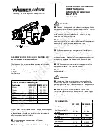 Wagner colora ASP 30 MP Translation Of The Original Operating Manual preview