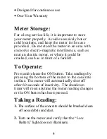 Предварительный просмотр 4 страницы WAGNER C575 Instruction Manual