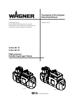 WAGNER Cobra 40-10 Original Operating Manual preview