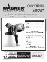 WAGNER CONTROL SPRAY Manual Del Propietario preview