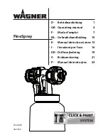 WAGNER FineSpray Operating Instructions Manual preview