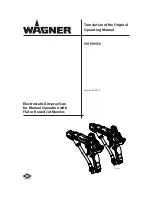 WAGNER GM 5000EA Translation Of The Original Operating Manual preview