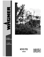 WAGNER KYOTO Manual preview