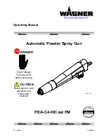 WAGNER PEA-C4-HiCoat FM Operating Manual preview