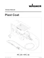 WAGNER Plast Coat 25 Owner'S Manual preview