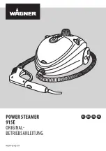 WAGNER POWER STEAMER 915e Translation Of The Original Operating Instructions preview