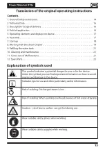 Preview for 17 page of WAGNER POWER STEAMER 915e Translation Of The Original Operating Instructions