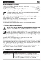 Preview for 25 page of WAGNER POWER STEAMER 915e Translation Of The Original Operating Instructions