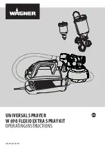 WAGNER W 690 Flexio Operating Instructions Manual preview