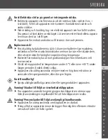 Предварительный просмотр 31 страницы Wahl 1584 General Safety Instructions