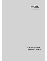 Wahl 8467 Manual preview