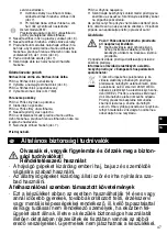 Предварительный просмотр 47 страницы Wahl 8467 Translation Of The Original Operating Manual