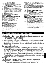 Предварительный просмотр 75 страницы Wahl 8467 Translation Of The Original Operating Manual