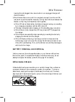 Preview for 7 page of Wahl Blitz Instructions Manual