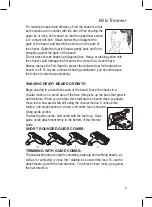 Preview for 9 page of Wahl Blitz Instructions Manual