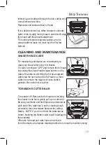 Preview for 13 page of Wahl Blitz Instructions Manual