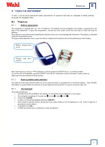 Preview for 9 page of Wahl TM602 User Manual