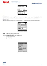 Preview for 38 page of Wahl TM602 User Manual