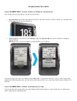 Wahoo ELEMNT BOLT Troubleshooting Steps preview