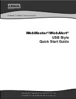 Walchem WebMaster Quick Start Manual preview