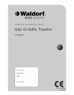 Waldorf GT8600G Installation And Operation Manual preview