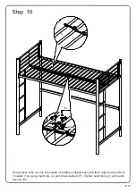 Preview for 11 page of Walker Edison BDOL Assembly Instruction Manual