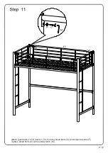 Preview for 12 page of Walker Edison BDOL Assembly Instruction Manual